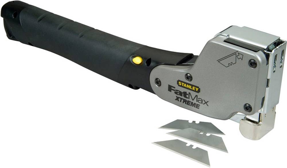СТЕПЛЕР УДАРНЫЙ " FATMAX®  XTREME™"  ДЛЯ СКОБ ТИПА "G"  С ВЫДВИЖНЫМ ЛЕЗВИЕМ НОЖА  STANLEY