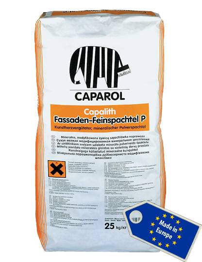 CAPAROL CAPALITH FASSADEN-FEINSPACHTEL P (КАПАРОЛ КАПАЛИТ ФАСАДЕН-ФЕИНШПАТЕЛЬ П)