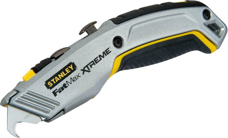 НОЖ "FATMAX® PRO" С ДВУМЯ ВЫДВИЖНЫМИ ТРАПЕЦИЕВИДНЫМИ ЛЕЗВИЯМИ  STANLEY