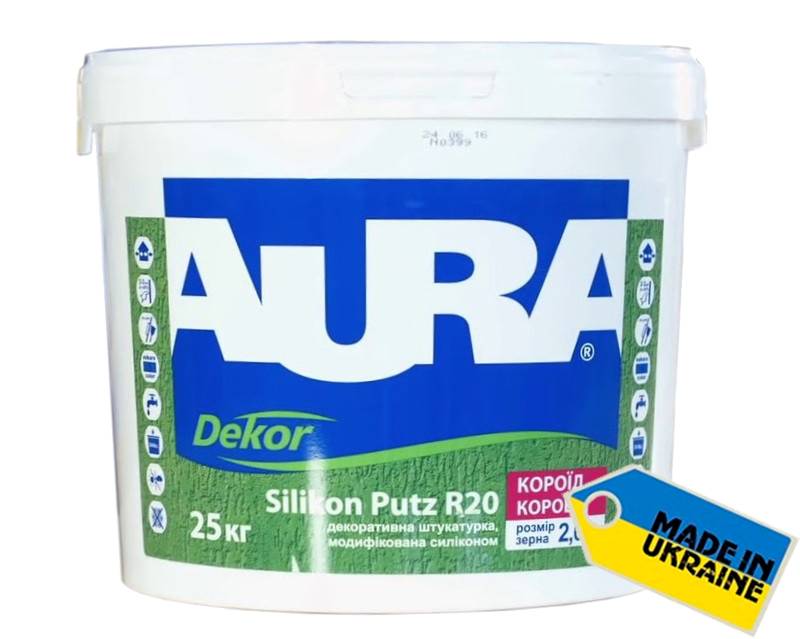 AURA DEKOR SILIKON PUTZ R (АУРА ДЕКОР СИЛИКОН ПУТЗ Р)