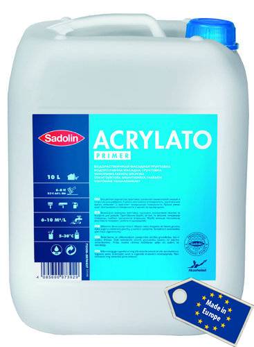 SADOLIN ACRYLATO PRIMER (САДОЛИН АКРИЛАТО ПРАЙМЕР)