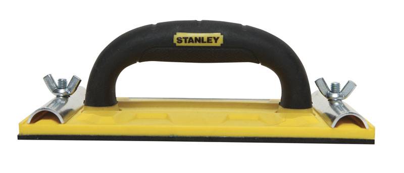 ТЕРКА РУЧНАЯ ДЛЯ ГИПСА "Stanley Hand Sander" С ЗАЖИМАМИ ДЛЯ СЕТКИ
