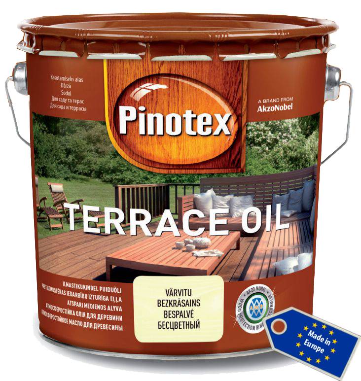 PINOTEX TERRACE OIL (ПИНОТЕКС ТЕРРАС ОИЛ) 3л