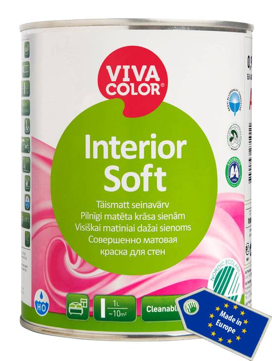 VIVACOLOR INTERIOR SOFT (ВИВАКОЛОР ИНТЕРИОР СОФТ) 0.9л
