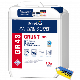 SNIEZKA ACRYL-PUTZ GR43 GRUNT PRO 