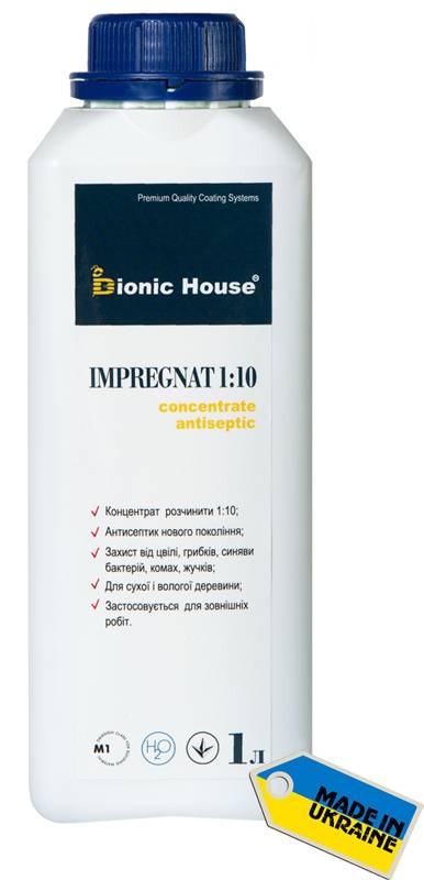 BIONIC HOUSE IMPREGNAT (БИОНИК ХАУЗ ИМПРЕГНАТ) 1л