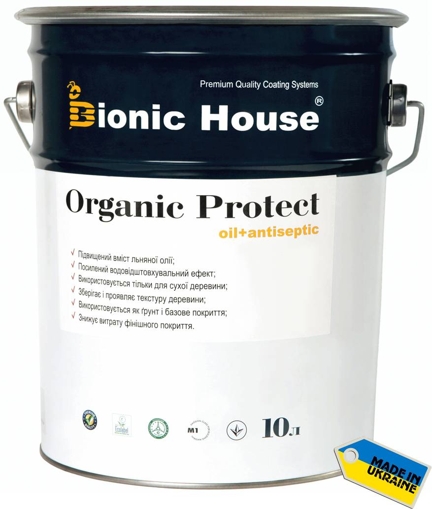 BIONIC HOUSE ORGANIC PROTEСT OIL (БИОНИК ХАУС ОРГАНИК ПРОТЕКТ ОИЛ) 10л