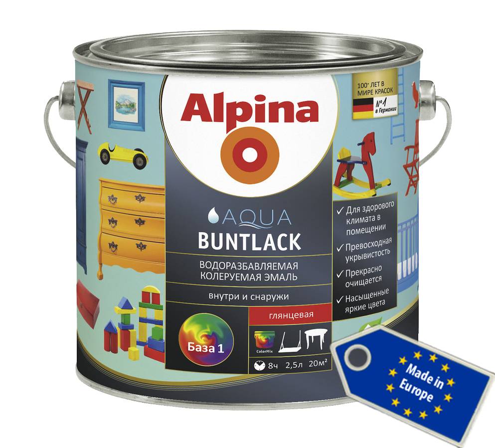 ALPINA AQUA BUNTLACK (АЛЬПИНА АКВА БУНТЛАК)