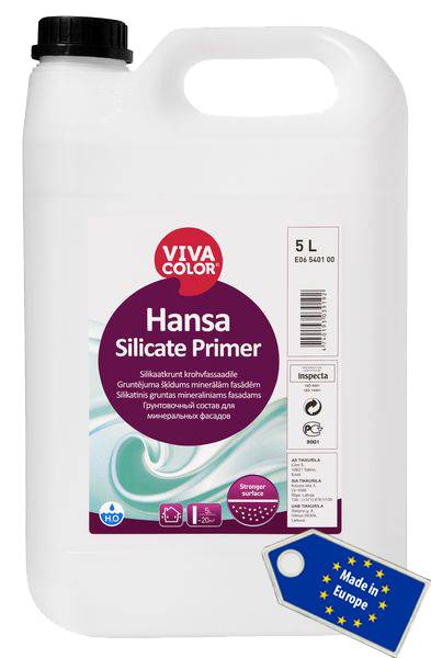 VIVACOLOR HANSA SILIKATE PRIMER (ВИВАКОЛОР ХАНСА СИЛИКАТ ПРАЙМЕР) 5л