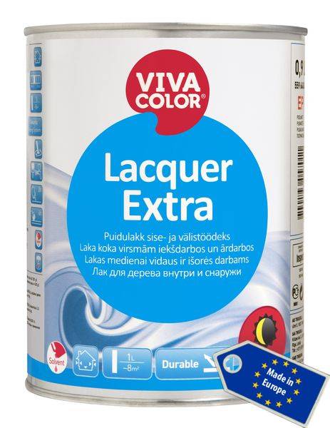 VIVACOLOR LACQUER EXTRA (ВИВАКОЛОР ЛАКЕР ЭКСТРА) 0.9л