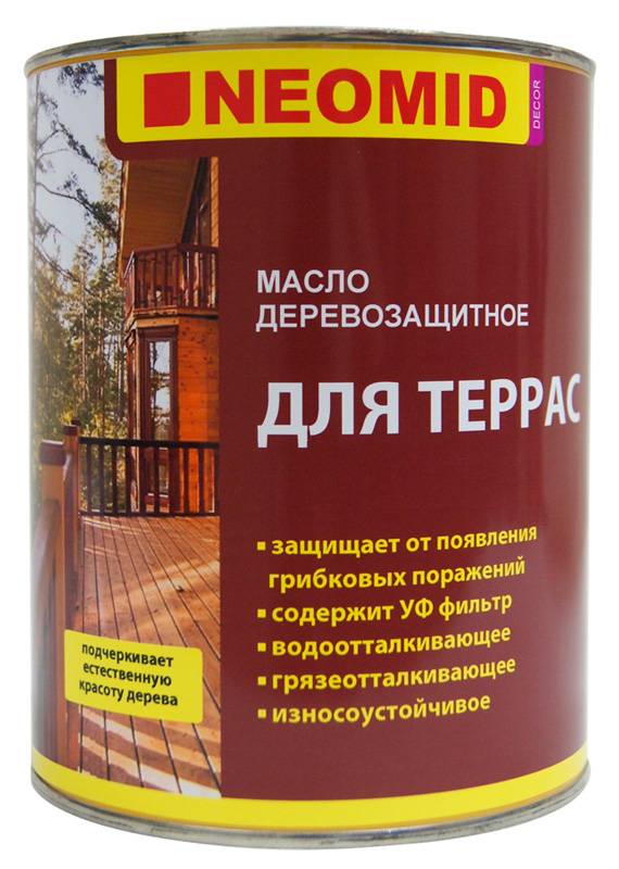 Масло для террас Neomid