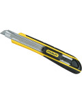 НОЖ "FATMAX CARTRIDGE" КАССЕТНЫЙ С ВЫДВИЖНЫМ 9-ММ ЛЕЗВИЕМ С ОТЛАМЫВАЮЩИМИСЯ СЕГМЕНТАМИ STANLEY