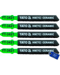 ПОЛОТНО ДЛЯ ЭЛЕКТРОЛОБЗИКА  (керамика) YATO НАБОР 5ШТ.