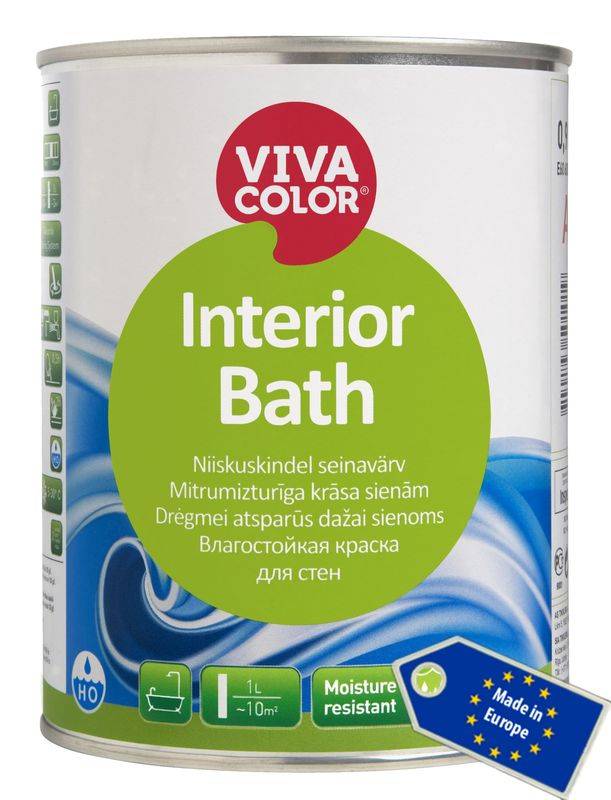 VIVACOLOR INTERIOR BATH (ВИВАКОЛОР ИНТЕРИОР БАС) 0.9л