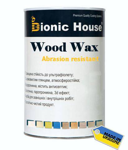 BIONIC HOUSE WOOD WAX (БИОНИК ХАУЗ ВУД ВАКС) 1л
