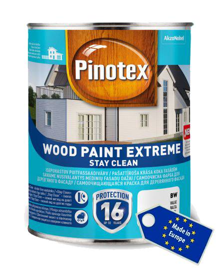 PINOTEX WOOD PAINT EXTREME (ПИНОТЕКС ВУД ПЕЙНТ ЭКСТРИМ) 1 л