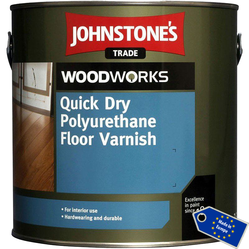 JOHNSTONE QUICK DRY POLYURETHANE FLOOR VARNISH