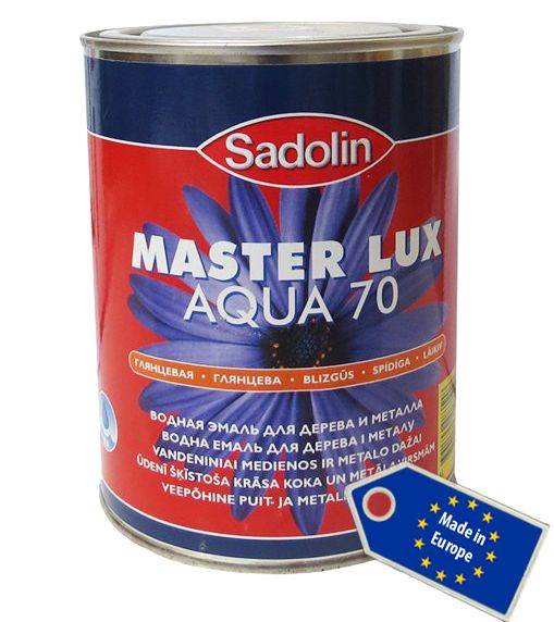 SADOLIN MASTER LUX AQUA 70 (САДОЛИН МАСТЕР ЛЮКС АКВА 70)