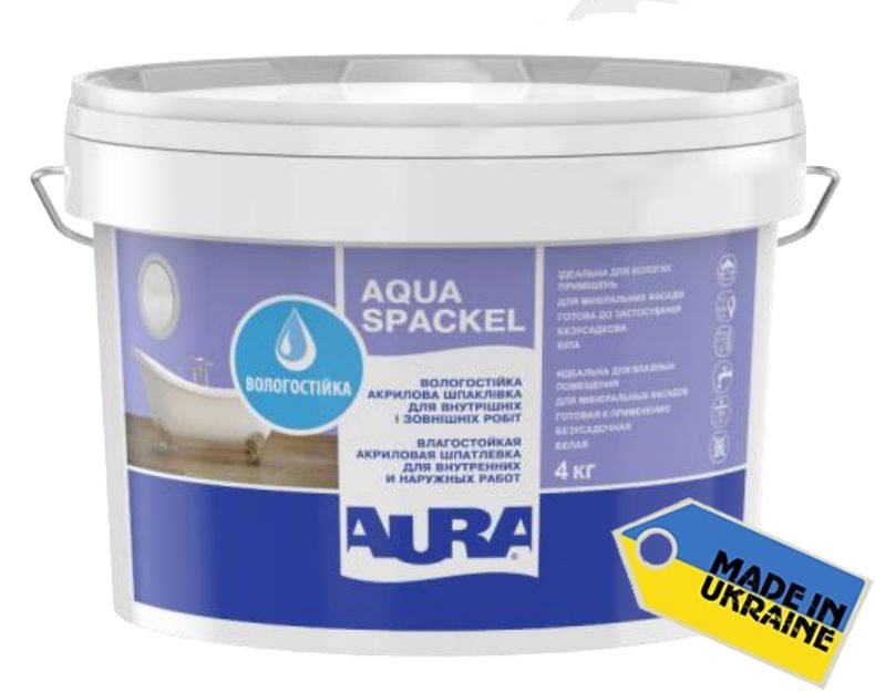 AURA LUXPRO AQUA SPACKEL (АУРА ЛЮКСПРО АКВА ШПАКЕЛЬ)