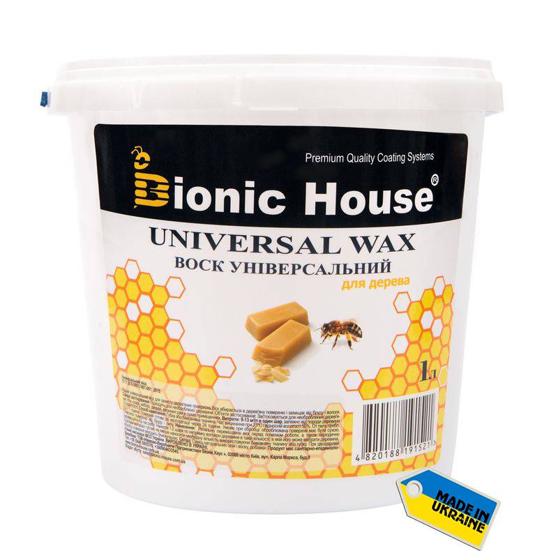 BIONIC HOUSE WAX UNIVERSAL (БИОНИК ХАУЗ ВАКС УНИВЕРСАЛ) 1л