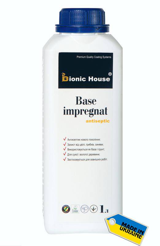 BIONIC HOUSE BASE IMPREGNAT (БИОНИК ХАУЗ БЕЙС ИМПРЕГНАТ) 1л