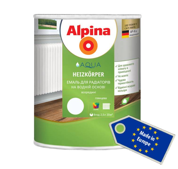 ALPINA AQUA HEIZKORPER (АЛЬПИНА АКВА ХЕЙЦКОПЕР)