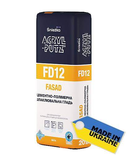 SNIEZKA ACRYL-PUTZ FD12 FASAD (СНЕЖКА АКРИЛ-ПУТЦ ФД12 ФАСАД)