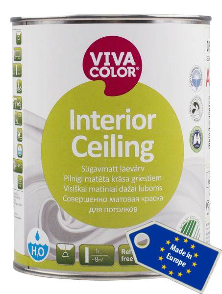 VIVACOLOR INTERIOR CEILING (ВИВАКОЛОР ИНТЕРИОР СЕЙЛИНГ) 1л