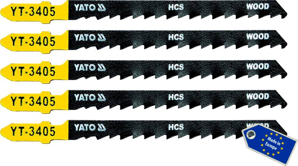 ПОЛОТНО ДЛЯ ЭЛЕКТРОЛОБЗИКА  (дерево ) YATO НАБОР 5ШТ.