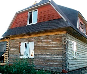 Дом до реставрации