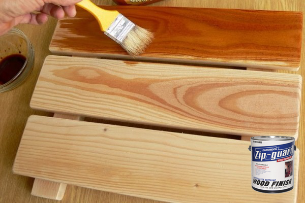 ZIP-GUARD WATER-BASED URETHANE WOOD FINISH 