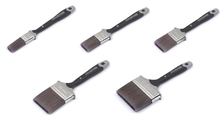 ANZA CLASSIC ALLROUND FLAT BRUSH ERGO ПЕНЗЕЛЬ