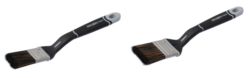 Anza Super Effective Short Angled Brush Ergo