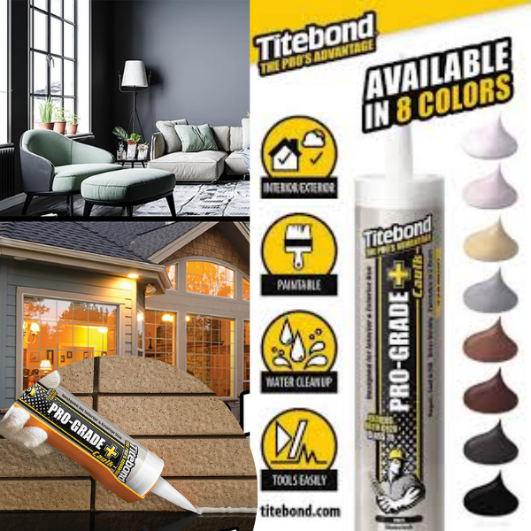 TITEBOND PRO-GRADE PLUS CAULK TITEBOND PRO-GRADE PLUS CAULK