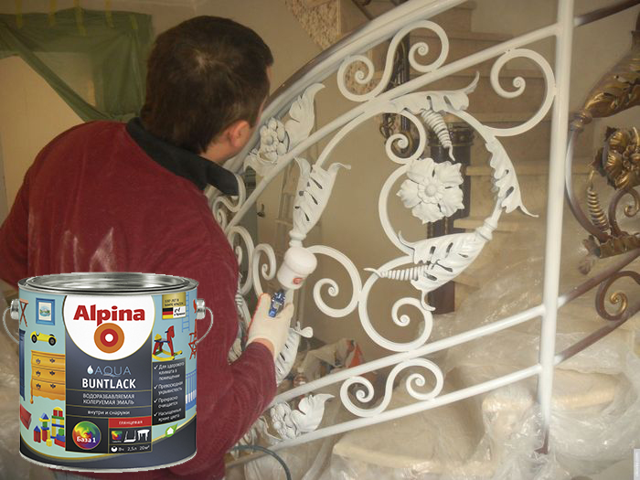 ALPINA AQUA BUNTLACK